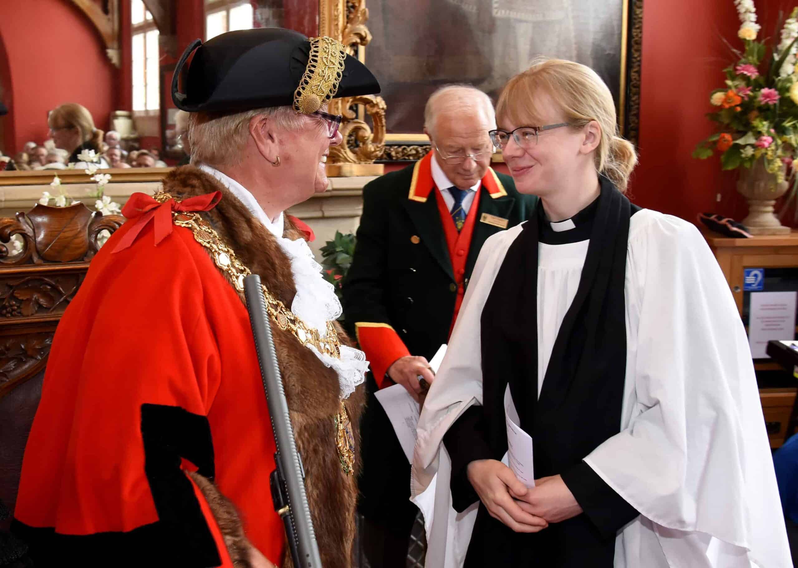 Chaplain to new mayor Lynn Forbes