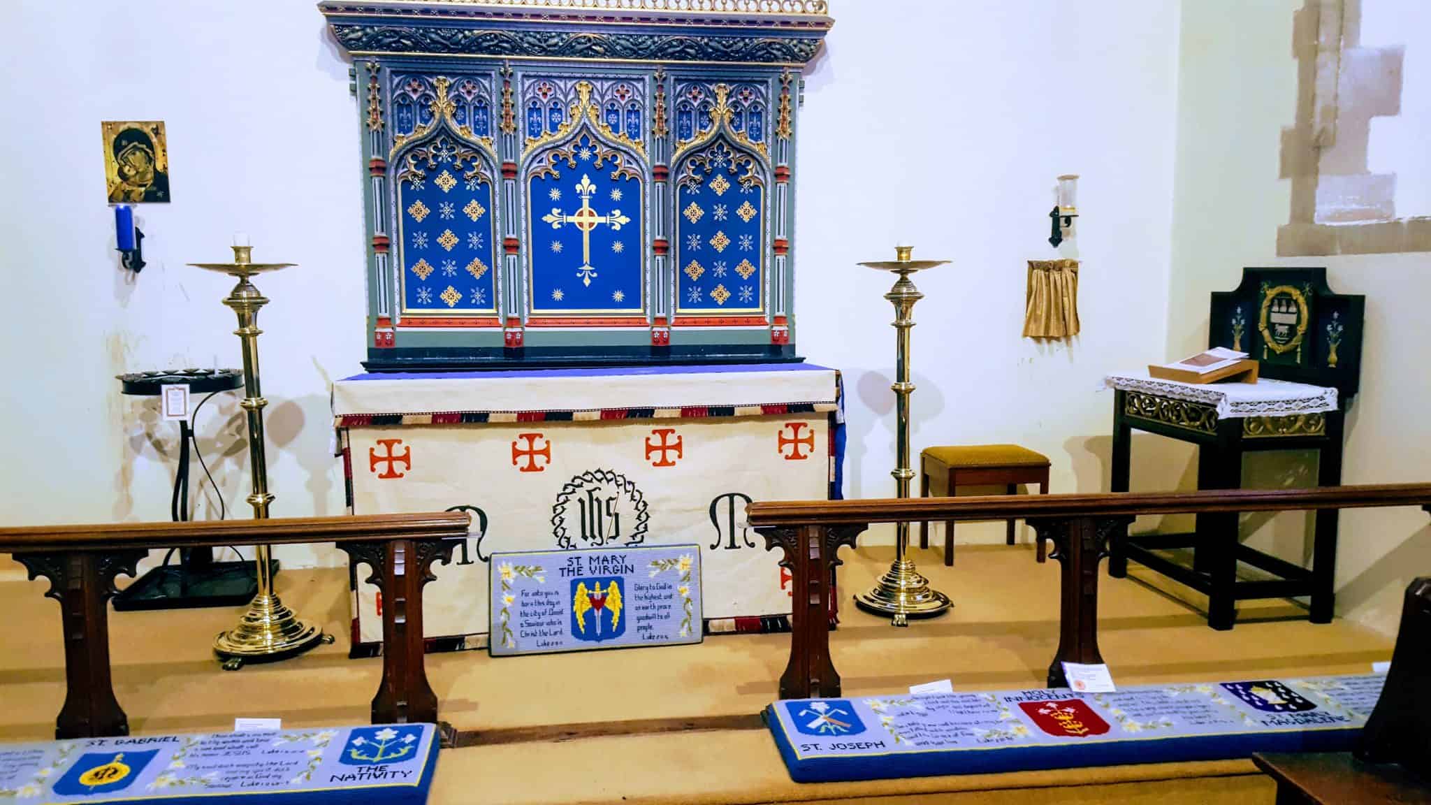 Lady Chapel altar