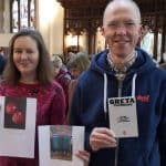 Peter and Kathryn with various