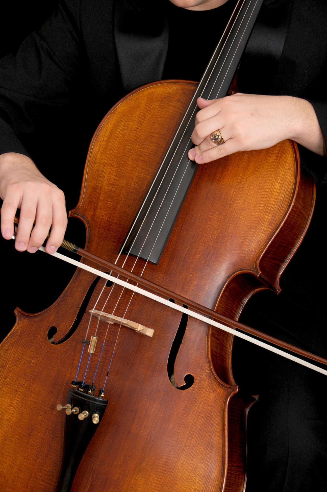 Bowed string instrument cello cello bow
