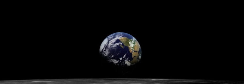 Earth from moon