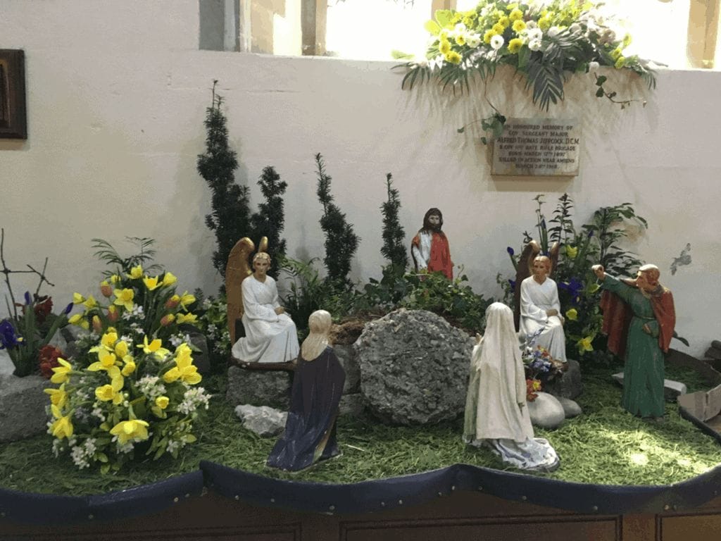 Easter garden