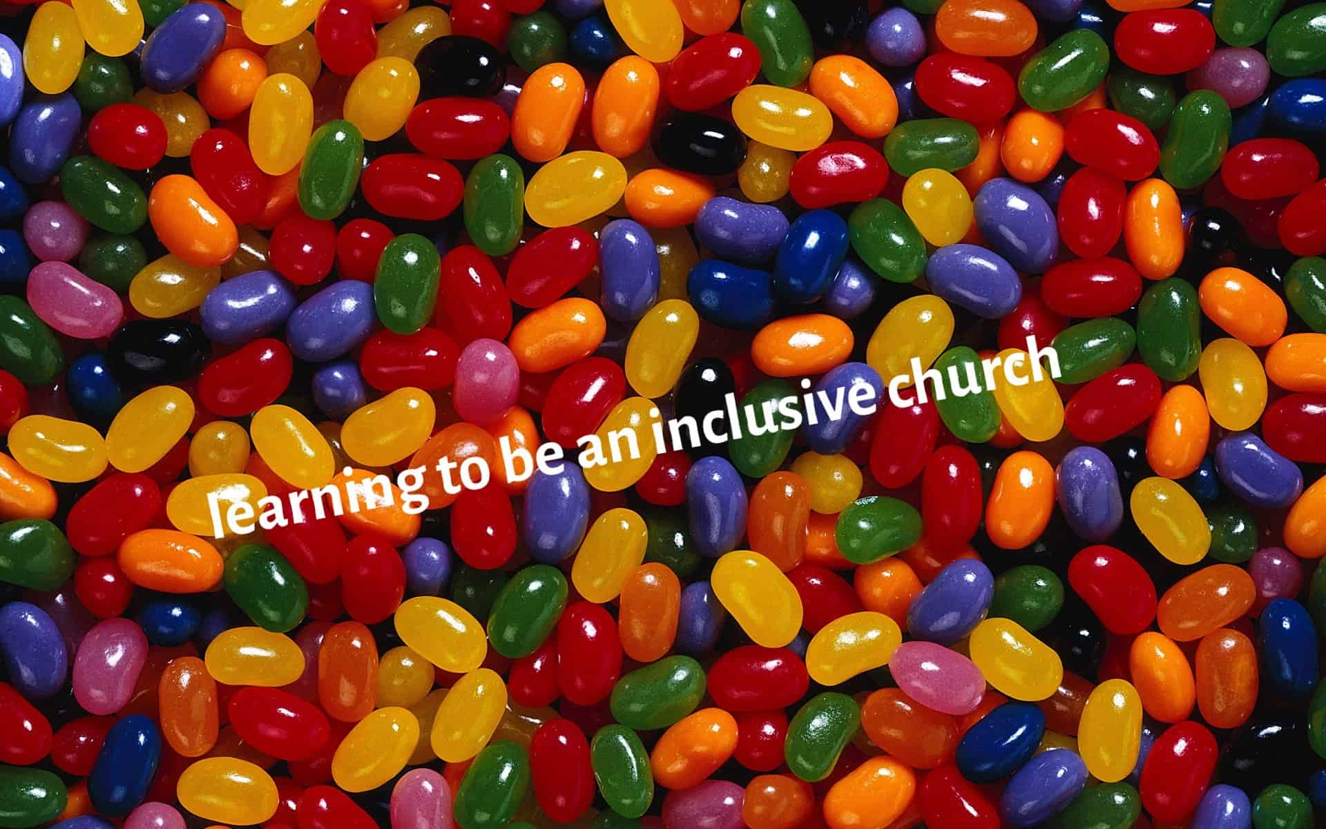 Learning inclusive church banner