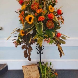 All saints harvest flowers 2022 2
