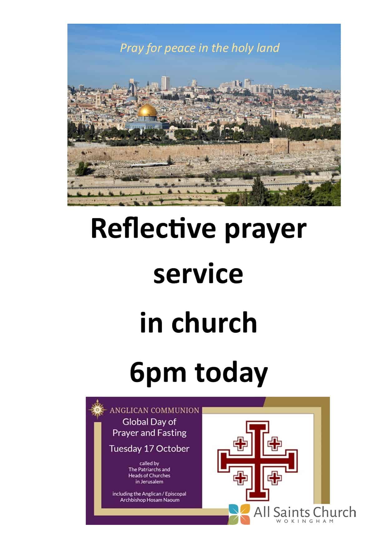 Holy land prayer