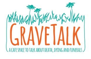 Grave talk logo