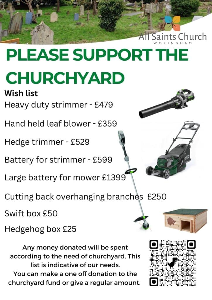 Please support the churchyard (1)